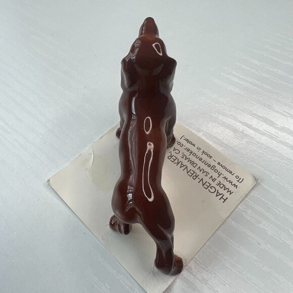 🐶 Hagen-Renaker Dachshund Figurine, Retired Miniature #03397 - Picture 3 of 4